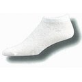 Stock Flat Knit Lightweight Heel & Toe Footie Sock (7-11 Medium)